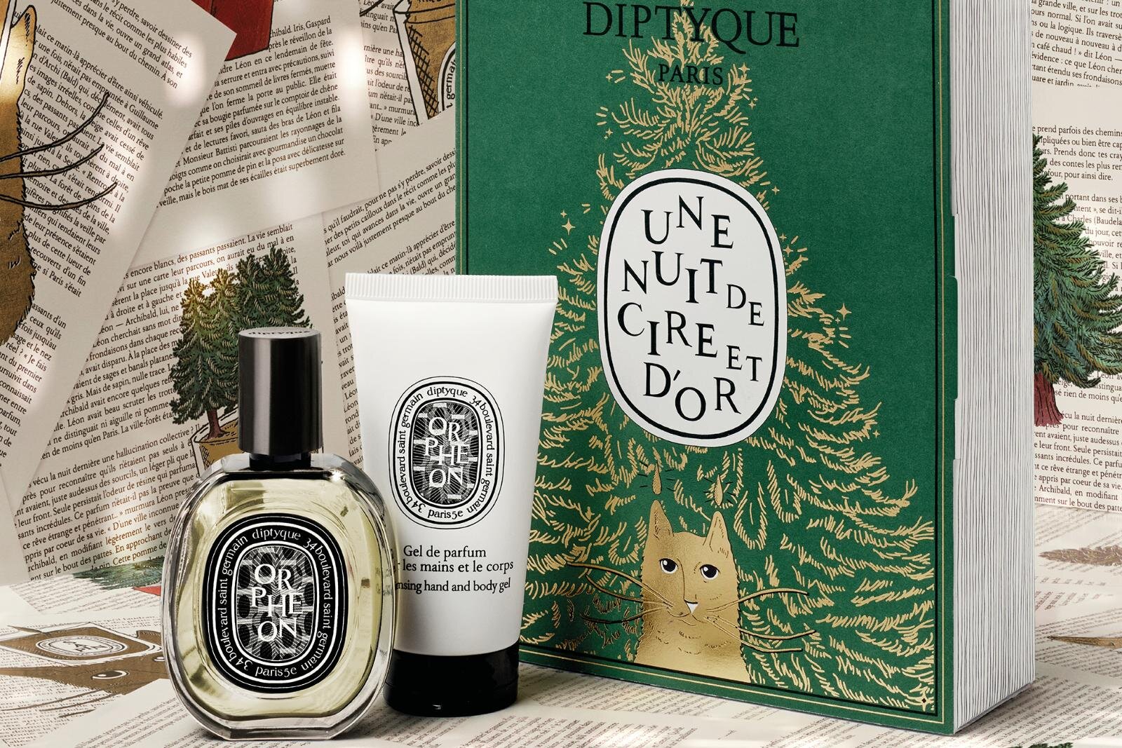 diptyque ディプティック　フルールドゥポー　クリスマス限定パッケージ ディプティック2025年クリスマスコフレ第3弾“モミの木”香る