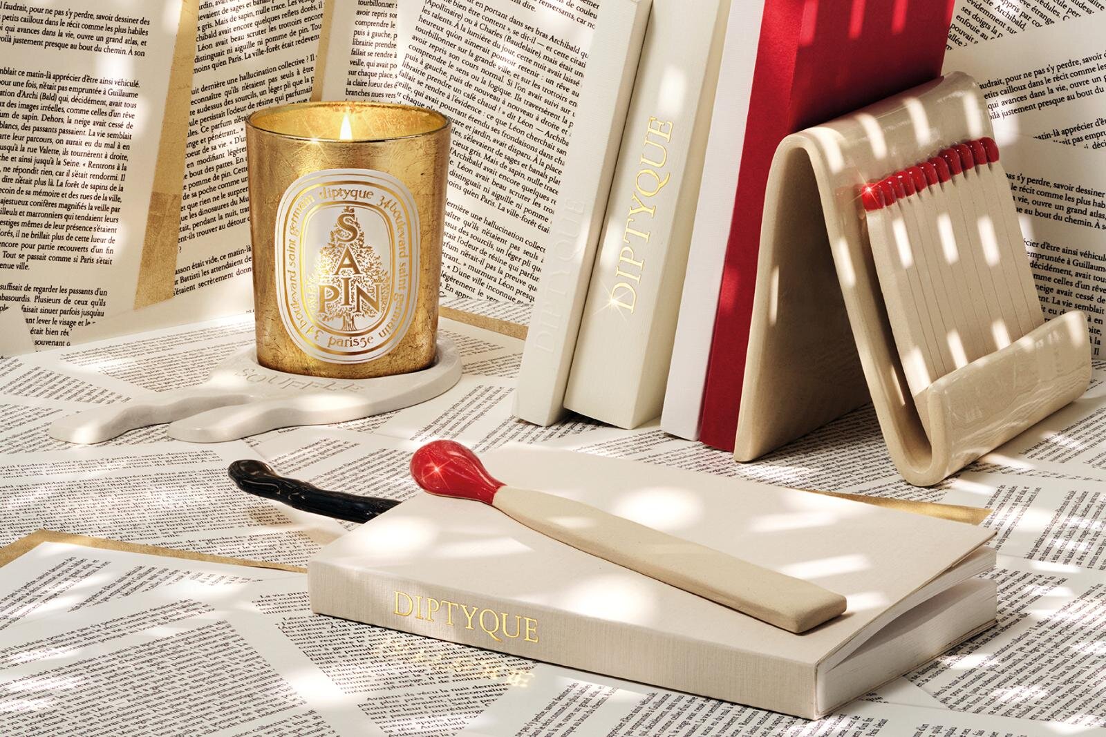 【新品】メゾンクリスチャン ディオール キャンドルコレクション (数量限定品) Maison Christian Diorから華やかなゴールドに輝くキャンドル
