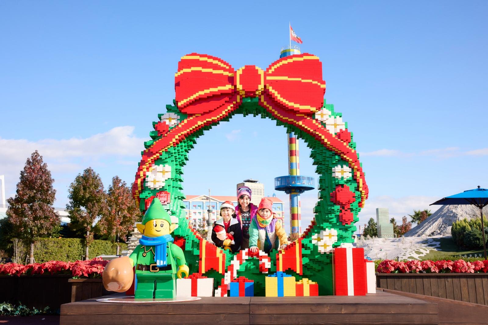 名古屋「レゴランド」クリスマスイベント、“踏むと音が鳴る”イルミネーションや謎解きゲーム｜写真2