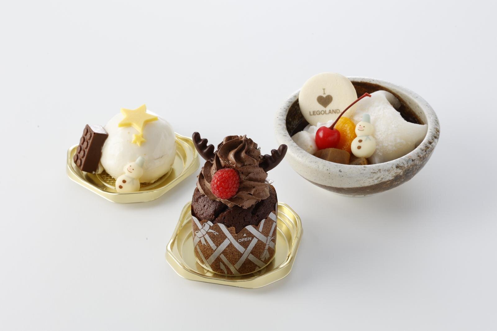 クリスマススイーツ 各800円