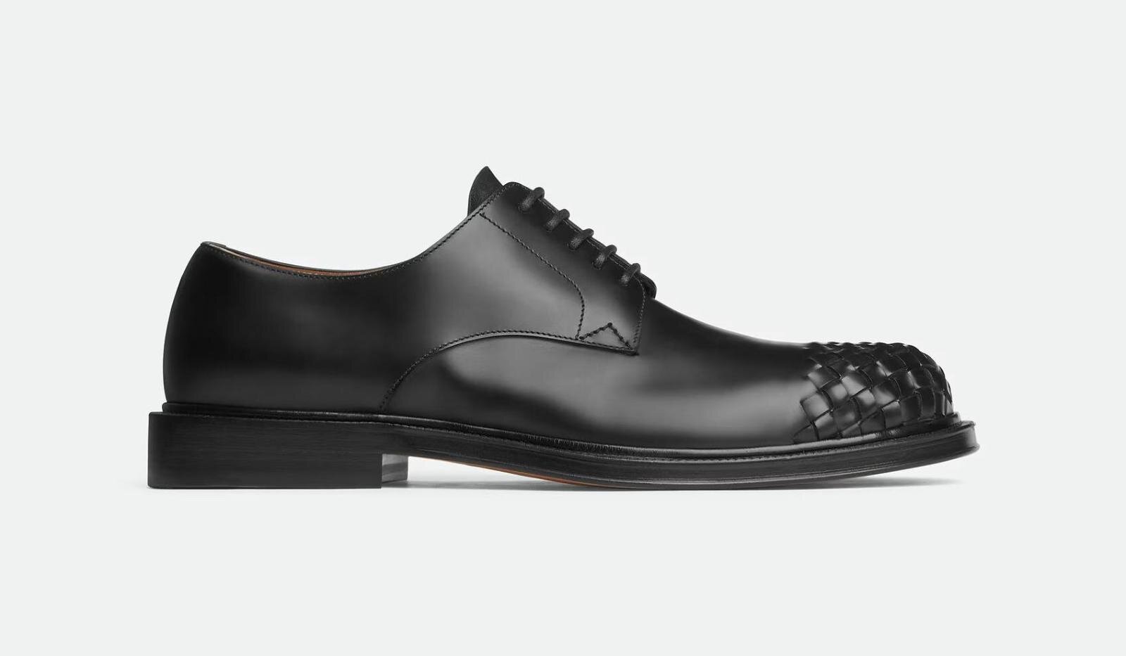 Bottega Veneta ハドック イントレチャート レザーシューズ Bottega Veneta ハドック イントレチャート レザーシューズ