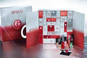 アルマーニ ビューティ25年クリスマスコフレ、人気リップ＆フレグランス入りアドベントカレンダー