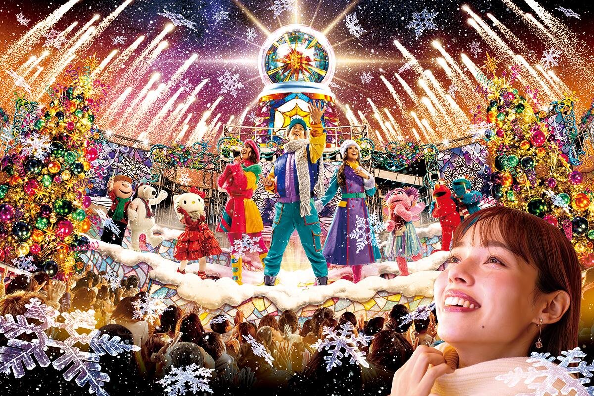 USJ「ユニバーサル・クリスマス・ジョイ」ホグワーツ城の冬景色マッピングショーやフードフェス｜写真3