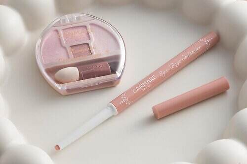 キャンメイク25年秋コスメ、‟白みピンク”のぷっくり涙袋用アイパレ＆くすみローズ系コンシーラー