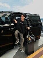 Snow Man目黒蓮がまとうフェンディのカシミヤスウェットやレザーバッグ、空港スタイルをチェック｜写真1