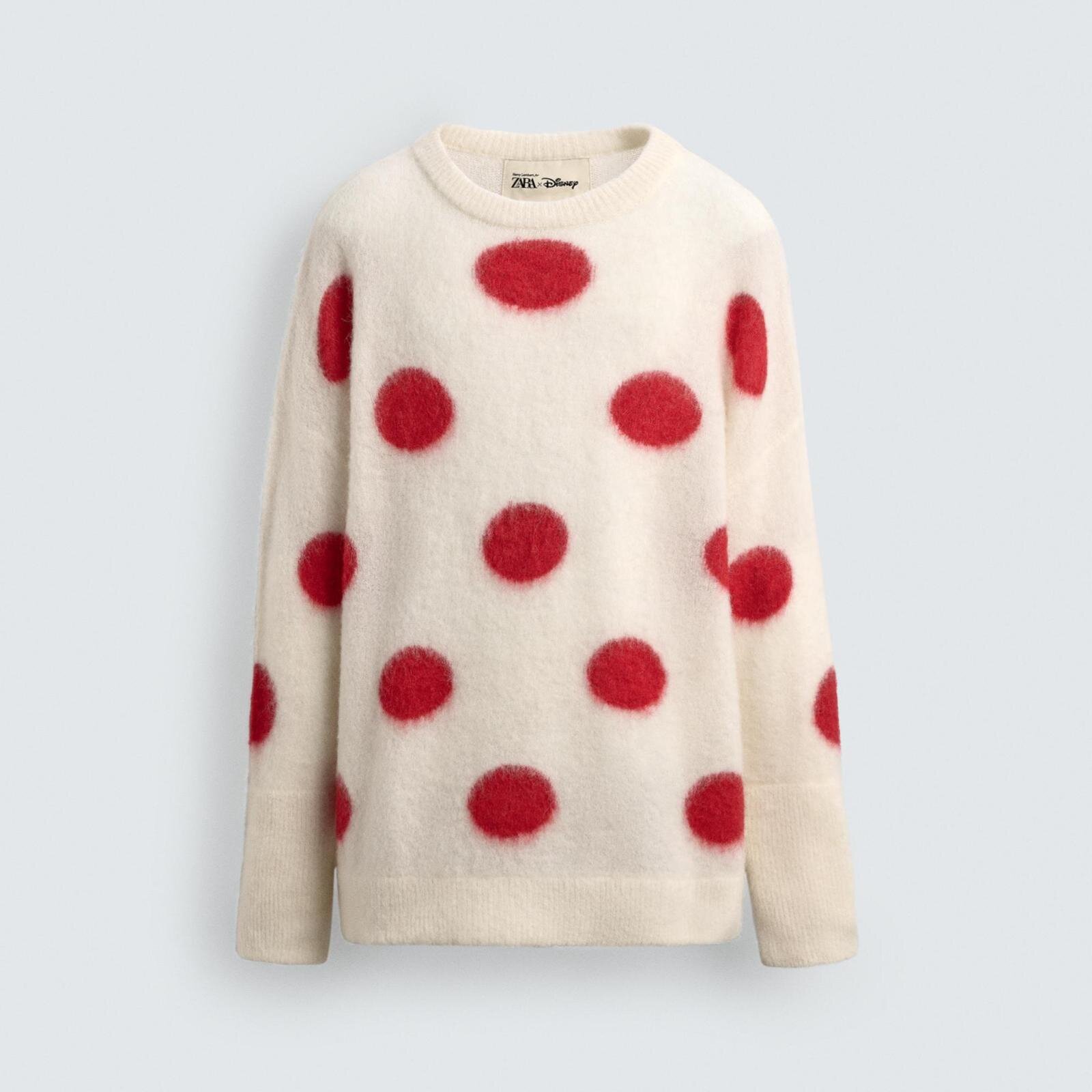 ZARA×ディズニー“ミッキー＆フレンズ”着想ウェア、ミニーのリボンカーディガンやファーコート｜写真52