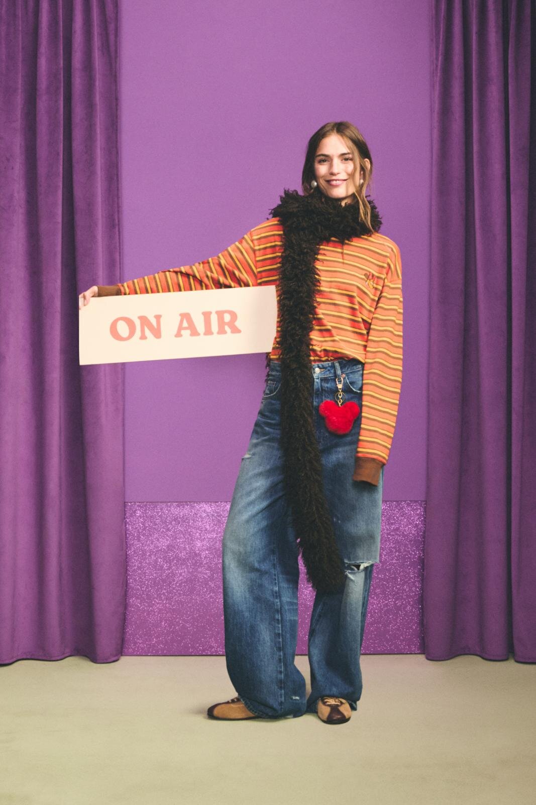 ZARA×ディズニー“ミッキー＆フレンズ”着想ウェア、ミニーのリボンカーディガンやファーコート｜写真114