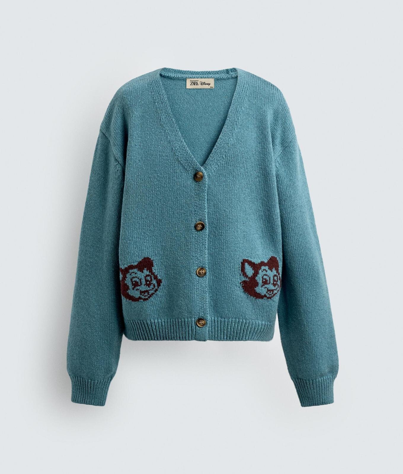 ZARA×ディズニー“ミッキー＆フレンズ”着想ウェア、ミニーのリボンカーディガンやファーコート｜写真41