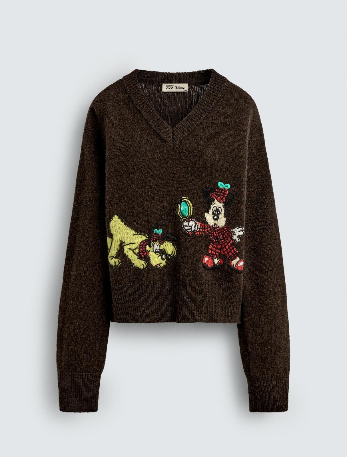 ZARA×ディズニー“ミッキー＆フレンズ”着想ウェア、ミニーのリボンカーディガンやファーコート｜写真17