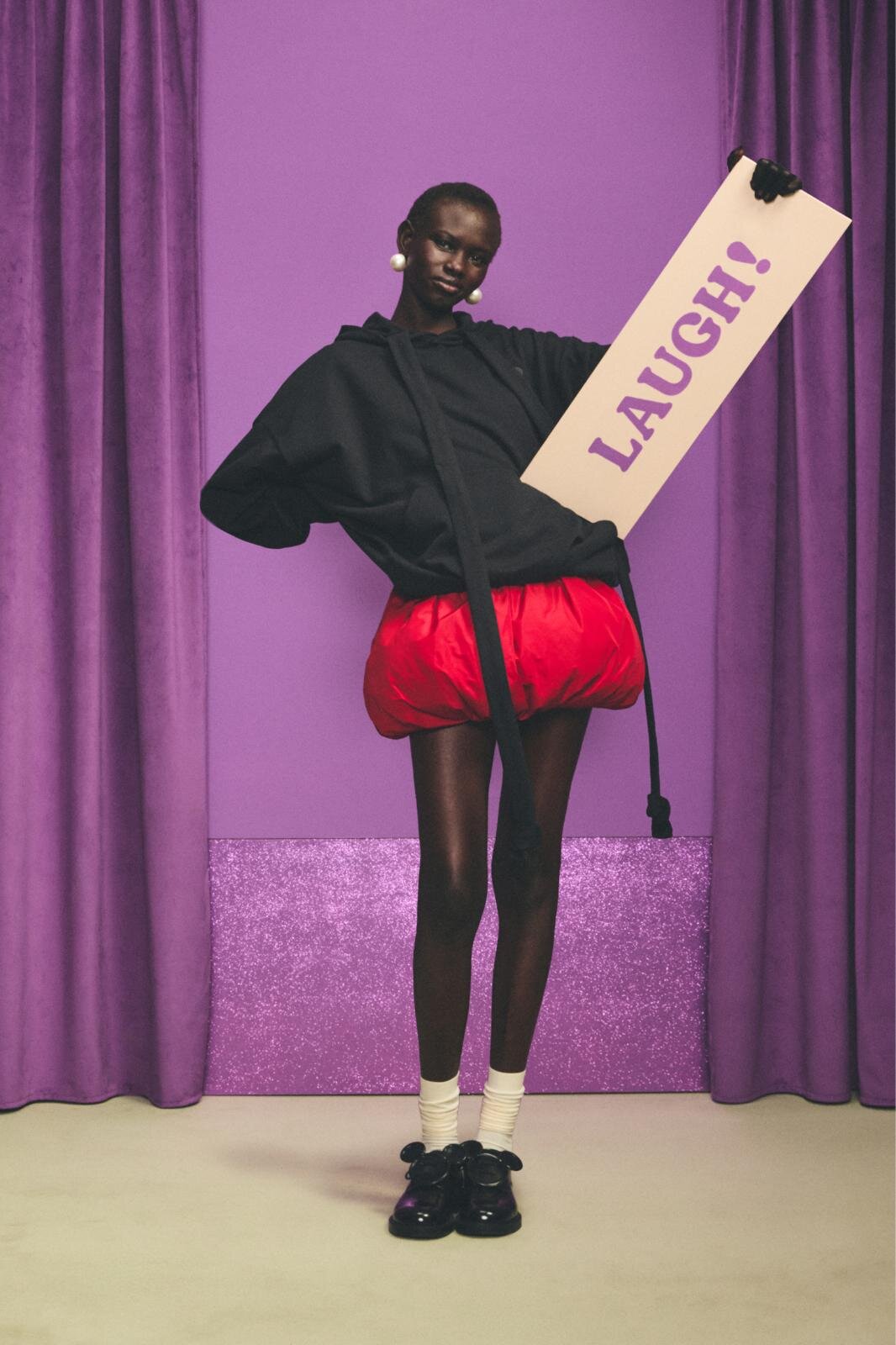 ZARA×ディズニー“ミッキー＆フレンズ”着想ウェア、ミニーのリボンカーディガンやファーコート｜写真105