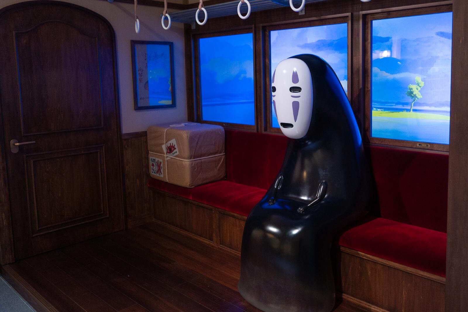 「ジブリのなりきり名場面展」 『千と千尋の神隠し』コーナー