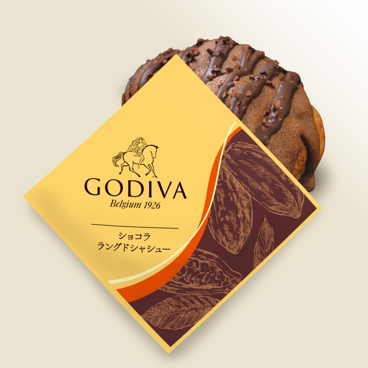 「ゴディバ ショコラ ラングドシャシュー」480円