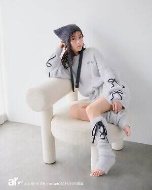 ジェラート ピケのハロウィンルームウェア、黒猫総柄シャツ＆ぷっくりリボンのフェザーカーディガンなど｜写真7