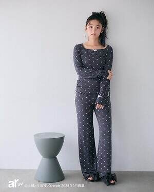 ジェラート ピケのハロウィンルームウェア、黒猫総柄シャツ＆ぷっくりリボンのフェザーカーディガンなど｜写真10