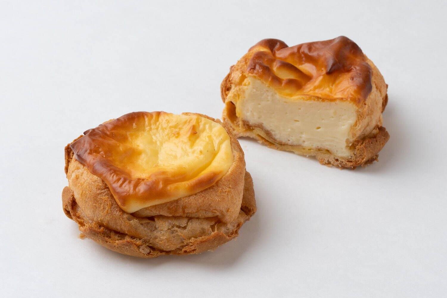 ビアードパパ「焼きチーズケーキシュー」濃厚チーズケーキをシュー生地にイン！新感覚スイーツが復刻