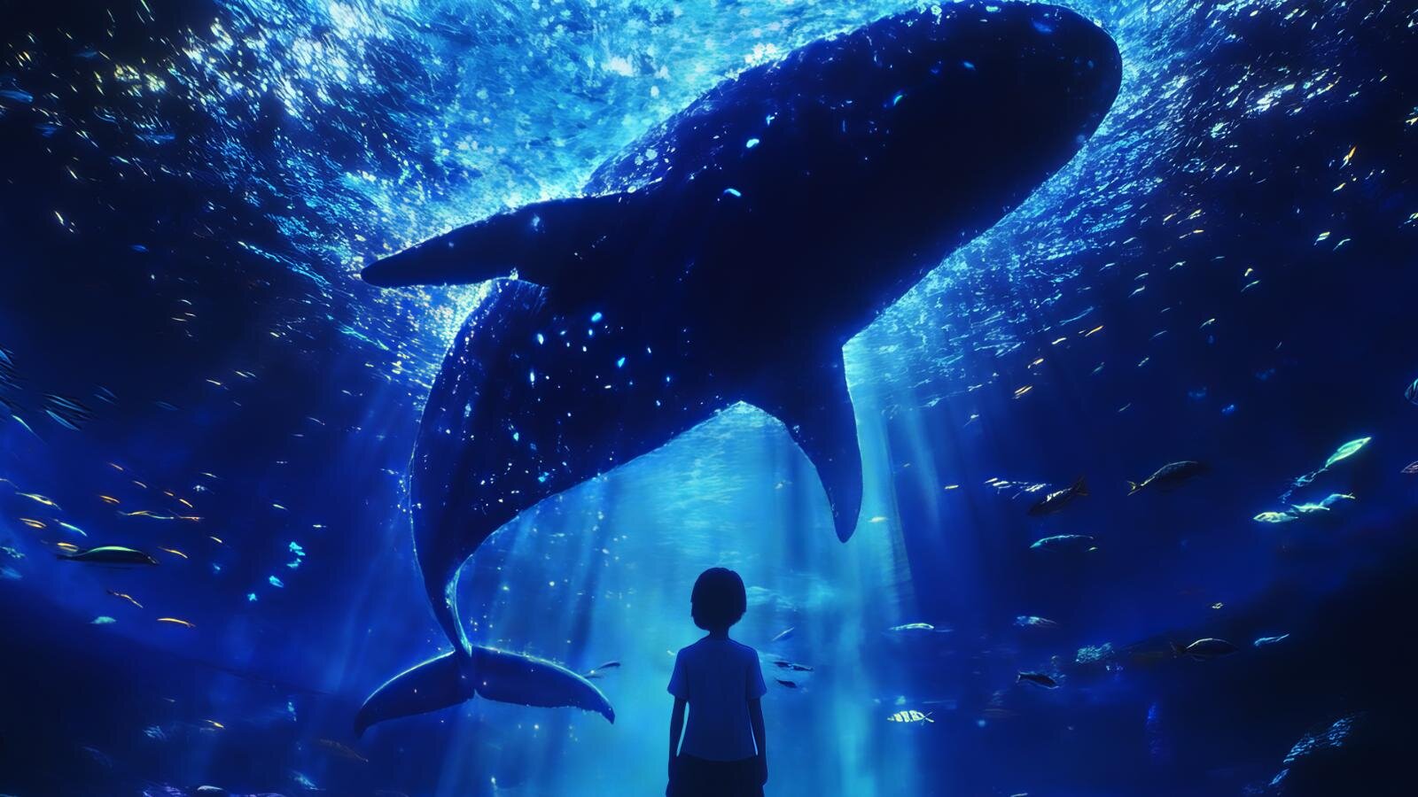 没入型体験施設「ワンダリア横浜」森や深海の生き物たちと遭遇、非日常的世界を楽しむ映像演出｜写真1