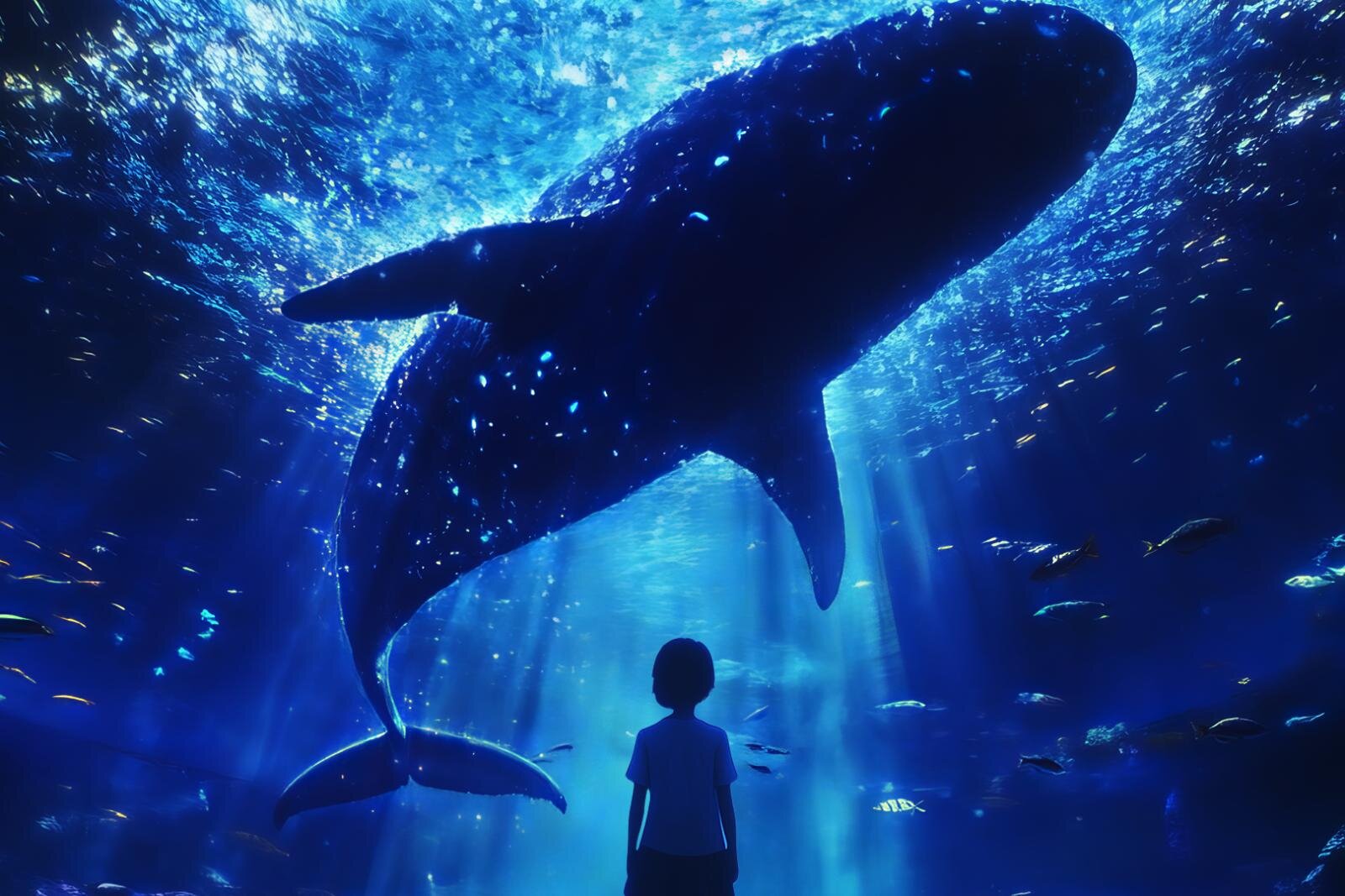 映像｜没入型体験施設「ワンダリア横浜」森や深海の生き物たちと遭遇、非日常的世界を楽しむ映像演出