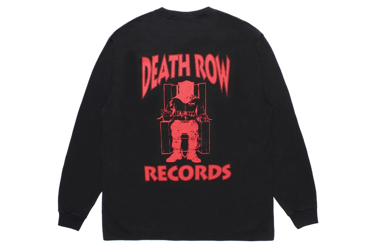 ワコマリア“ヴィンテージ風”ロゴスウェット＆Tシャツ、デス・ロウ・レコードとコラボ