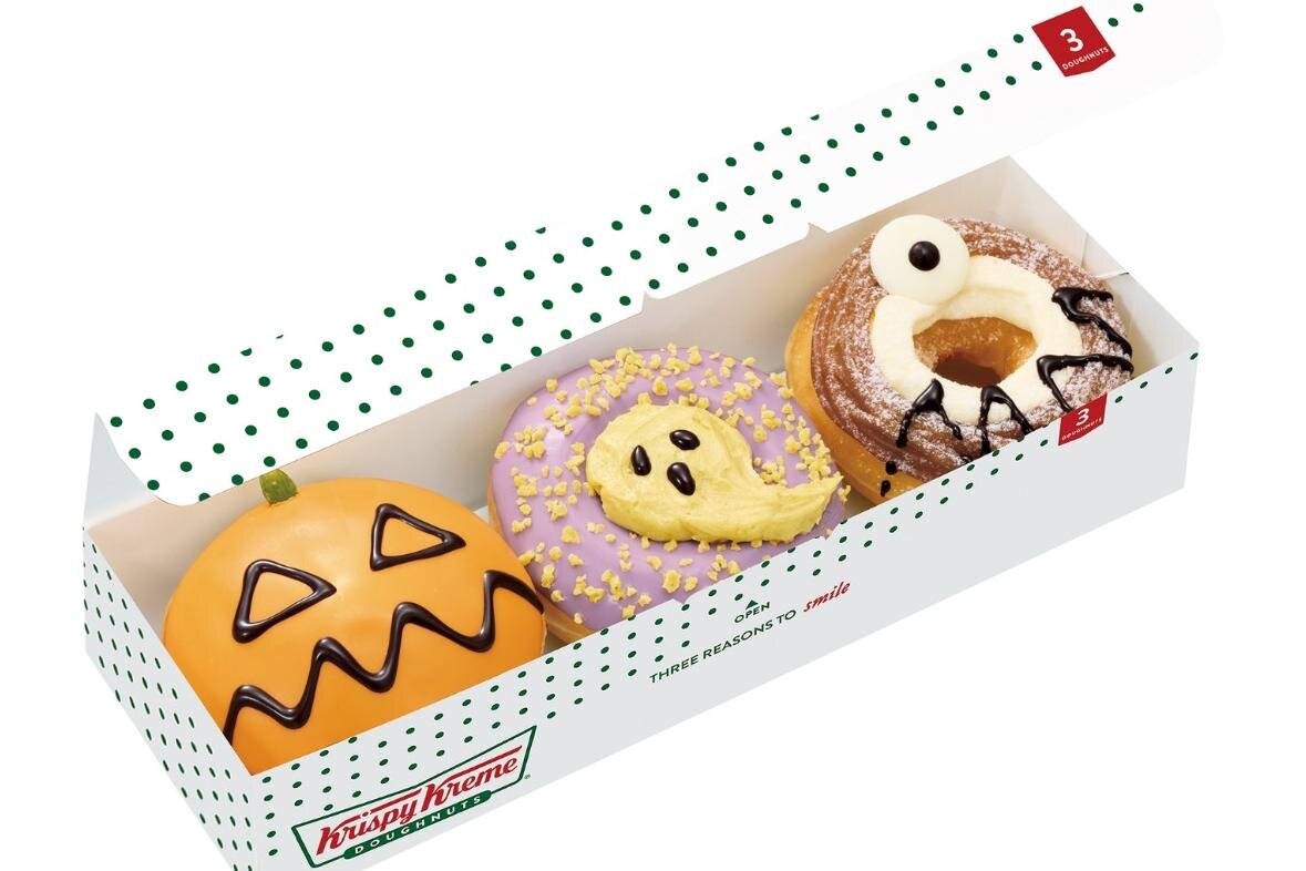 新品試着のみ。Krispy Kreme クロックス　クリスピークリーム23cm クロックスがクリスピー・クリーム・ドーナツと初コラボ