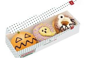 クリスピー・クリーム・ドーナツのハロウィン限定“秋の味覚×おばけ”、スイートポテトやモンブラン風