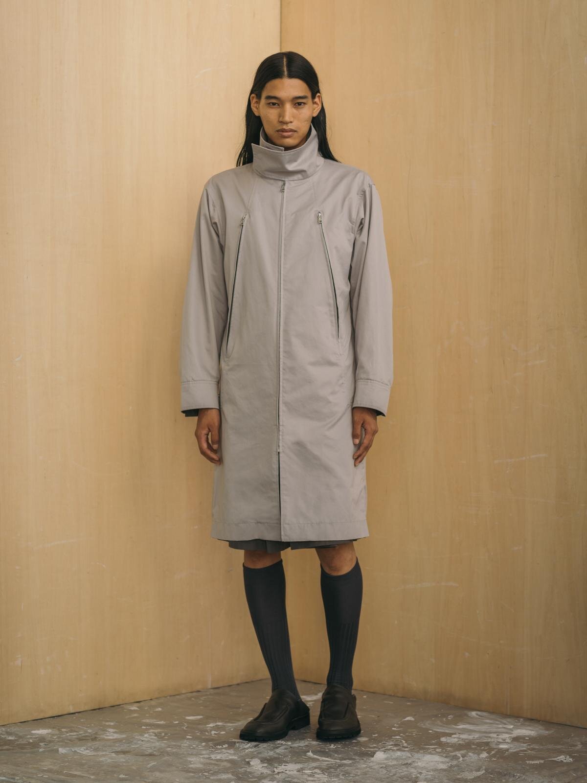 ダイスケ タナベ 2026年春夏｜male スタンド/ノーカラーコート