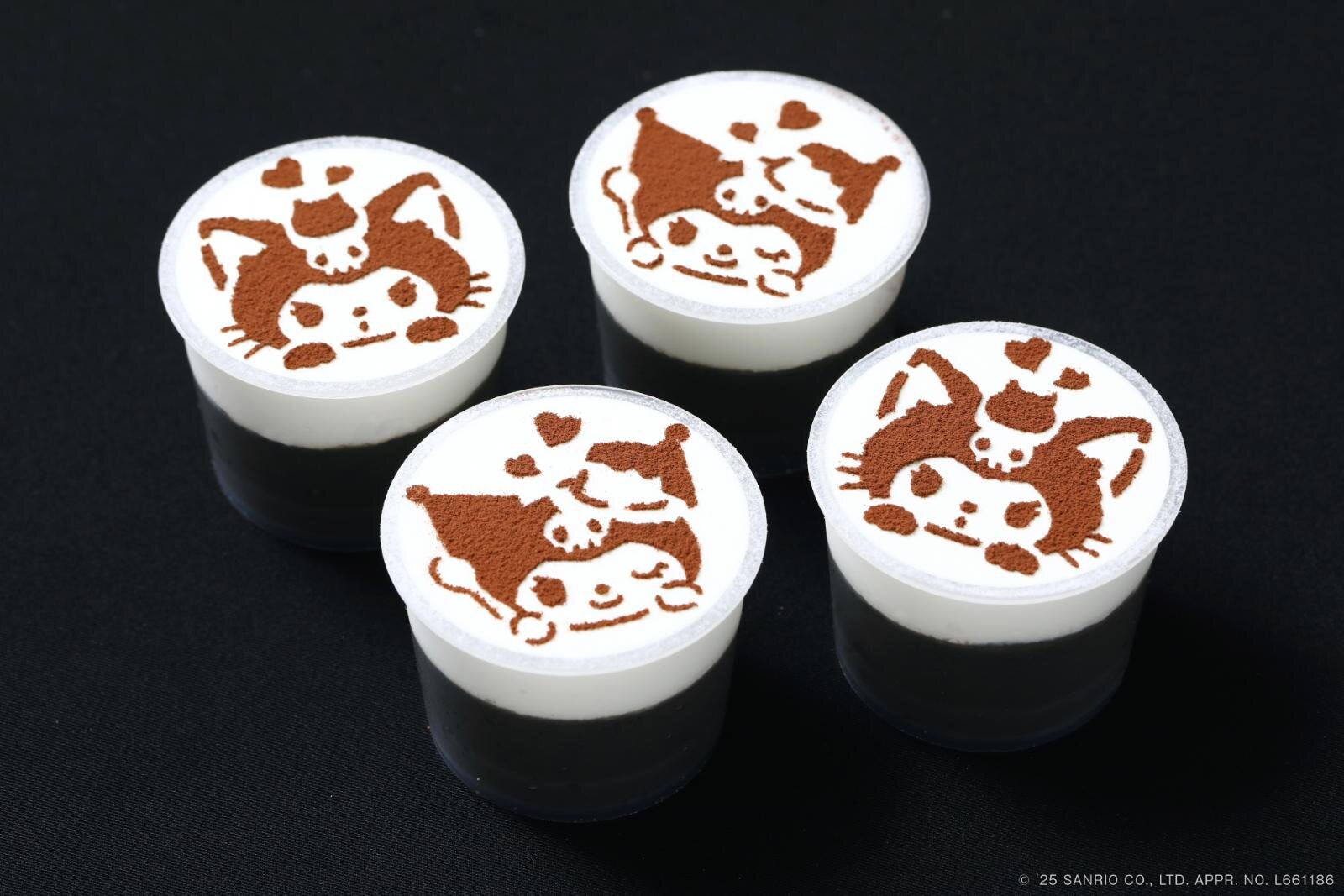 クロミのまっくろチョコプリン(プリンの魔法/黒ねこ) 1個 590円