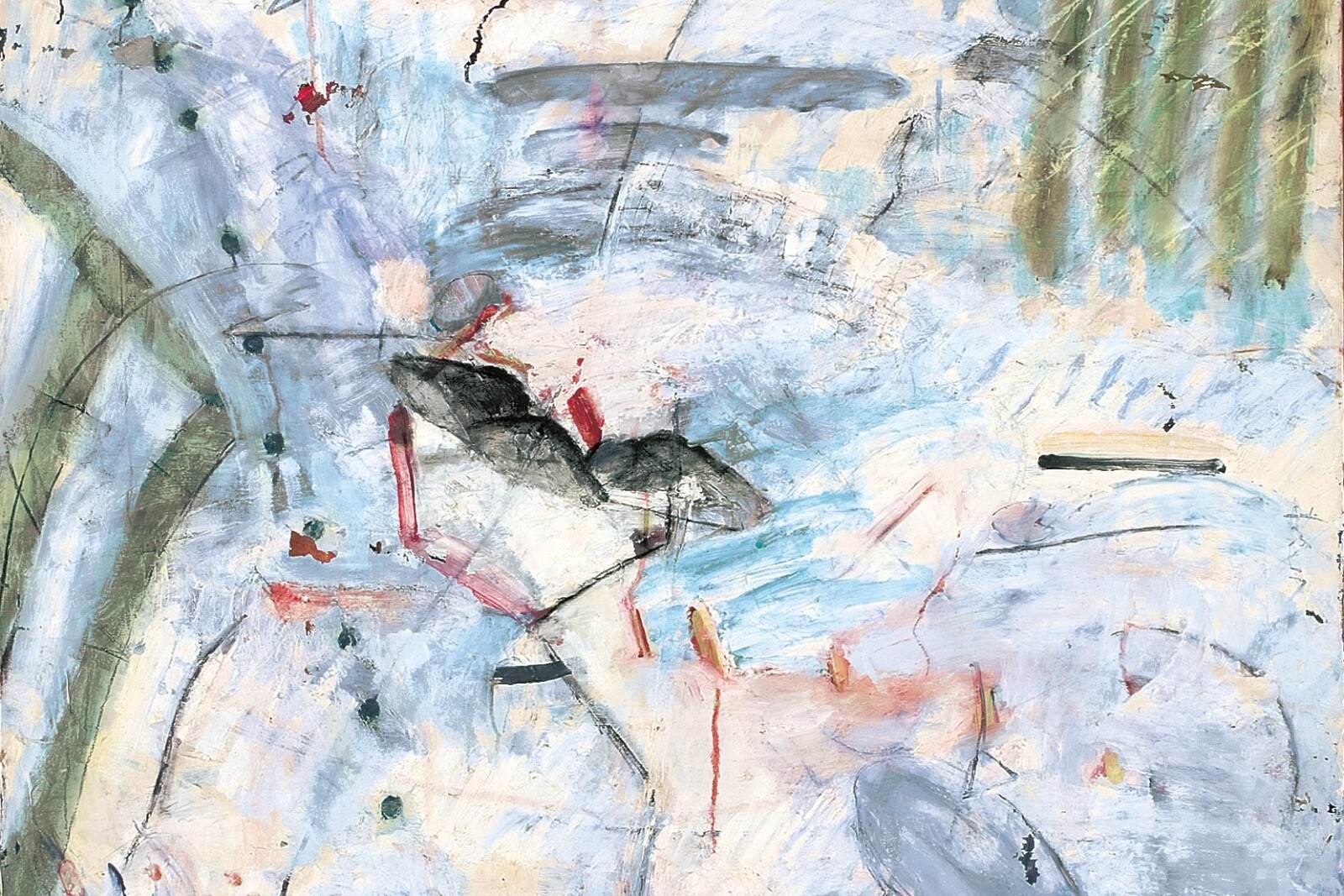 画家・詩人の田畑あきら子、初の大回顧展が新潟で - “白”を重ねた油彩画や素描など一挙公開