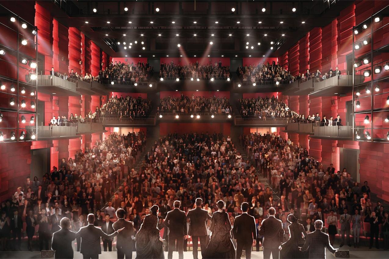 ミュージカル｜新劇場「EX シアター有明」東京ドリームパークに、演劇など上演 - 視界を考慮したゆったり客席