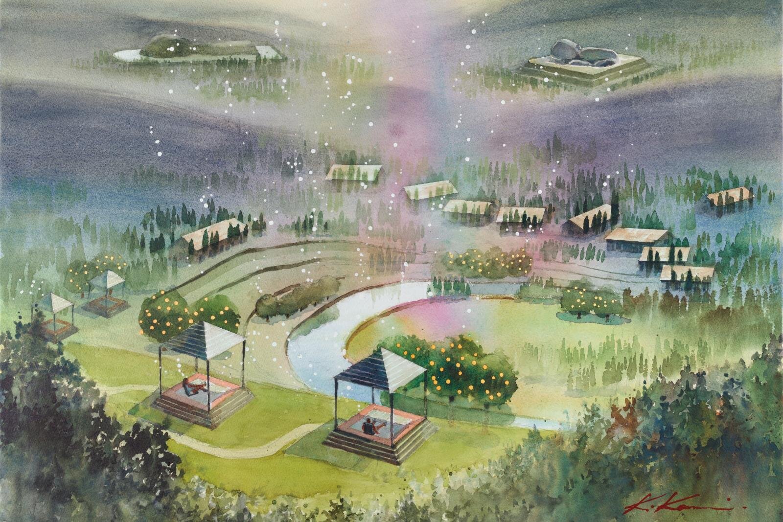 星野リゾート｜「星のや飛鳥」奈良・明日香村に27年開業、歴史あふれる“飛鳥京”エリアに瓦屋根の宿泊施設