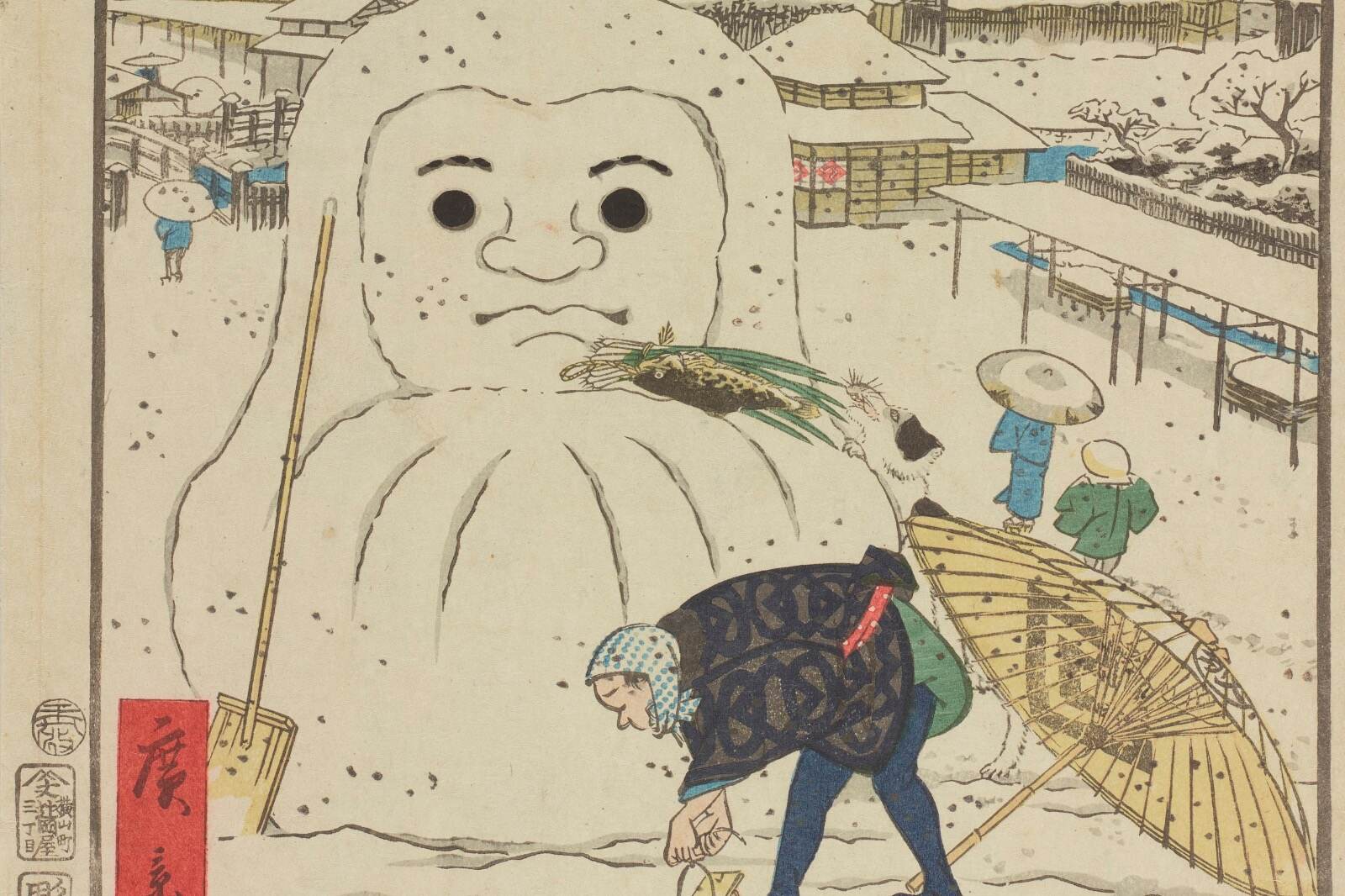 “SNSでなぜかバズる”絵師・歌川広景の展覧会が太田記念美術館で、ユーモラスな浮世絵を一挙公開