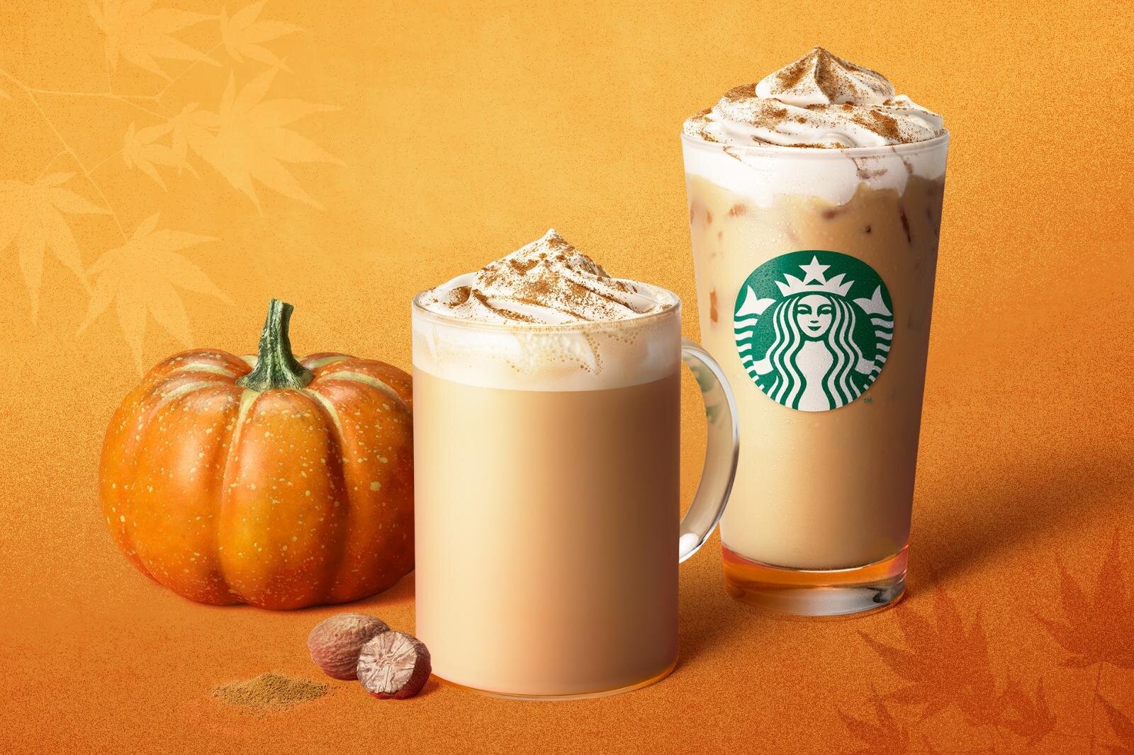 スターバックス「パンプキン スパイス ラテ」25年秋再び、“パンプキンパイ”着想クリーミードリンク