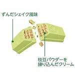 キットカットが“ずんだシェイク”味に！枝豆パウダー入りクリーム×ウエハース、ずんだ茶寮とコラボ｜写真3