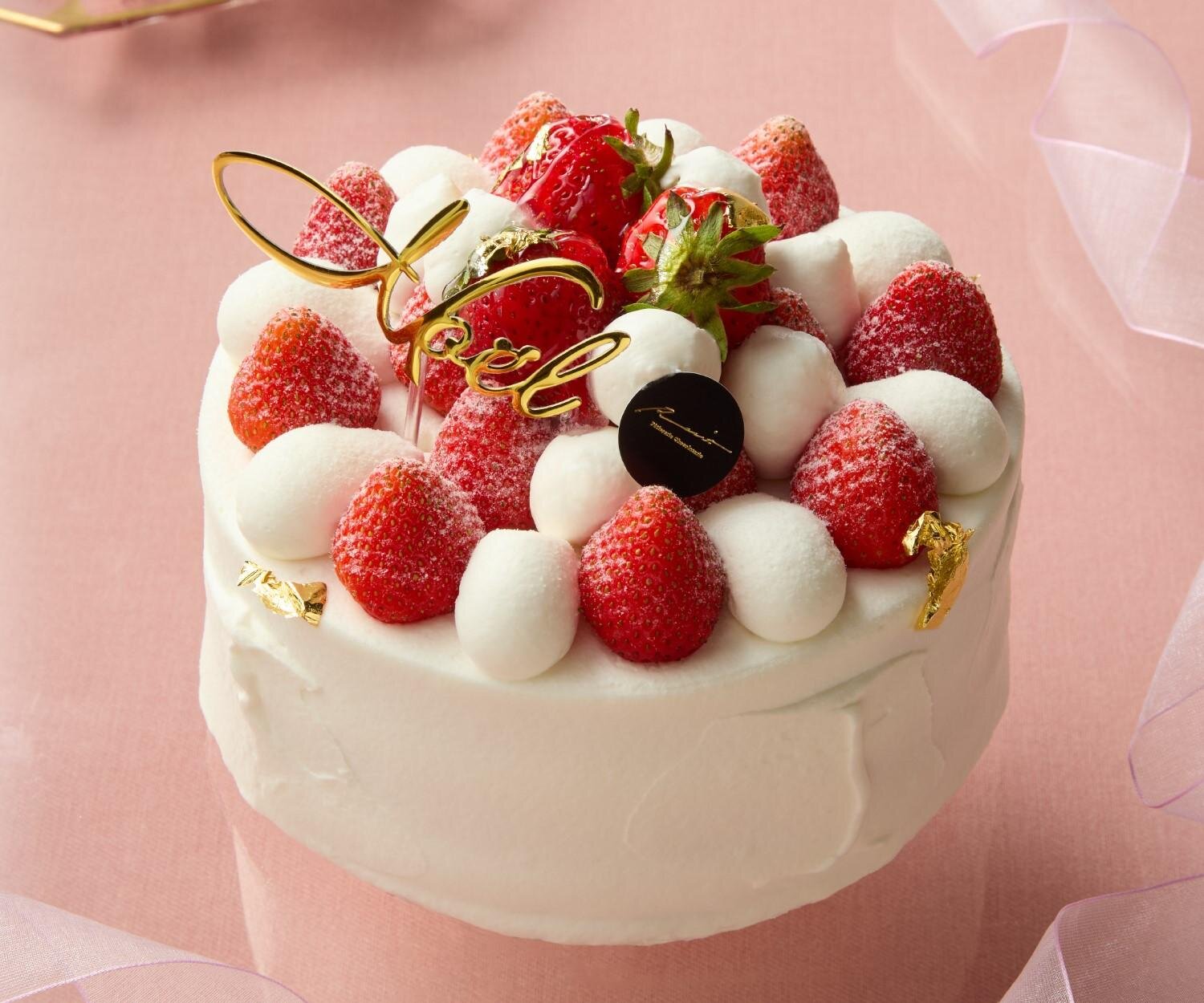 ＜パティスリーショコラトリーレシィ＞ノエルフレイズ(約直径15×高さ7cm) 8,640円※銀座三越限定※12月24日(水)店頭受取りは48点限り/12月25日(木)店頭受取りは12点限り