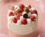 銀座三越「いちご＆クリーム」主役の25年クリスマスケーキ、“濃厚＆真っ白果肉”の苺ショートなど｜写真3