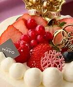 銀座三越「いちご＆クリーム」主役の25年クリスマスケーキ、“濃厚＆真っ白果肉”の苺ショートなど｜写真2