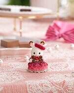 デルレイ×シルバニアファミリー“ショコラウサギの赤ちゃん”付き2段ボックス、ダイヤモンド型チョコ入り｜写真3