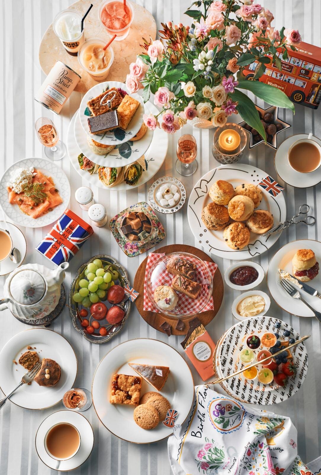 阪急うめだ本店「英国フェア2025」ラベンダー香るスコーンやキャラメル風味のプディング登場｜写真1