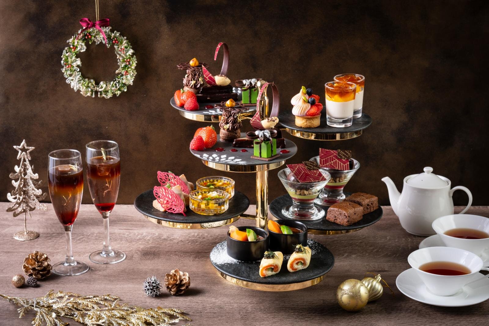 ピエール マルコリーニ「クリスマス アフタヌーンティー」 期間：2025年11月1日(土)～12月30日(火)