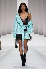 ドルチェ＆ガッバーナ 2026年春夏ウィメンズコレクション - ドレスのように着飾るパジャマルック｜写真45