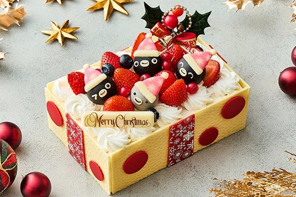 Suicaのペンギン ショートケーキ プレゼントボックス 7,000円、会員価格 6,300円(横16cm×縦10.5cm)