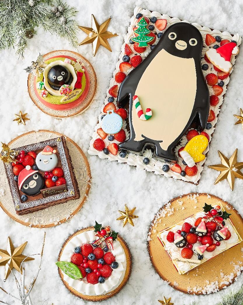 ホテルメトロポリタン「Suicaのペンギン」25年クリスマス、プレゼントボックス型ショートケーキなど｜写真1