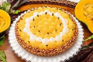 キル フェ ボン“丸ごとかぼちゃ＆かぼちゃ畑”着想のハロウィン限定タルト