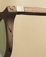 イッセイ ミヤケ アイズの”木目調”アイウェア、ナチュラルなベージュカラーで｜写真5