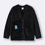 GU×パペットスンスン、ふわふわブルーのカーディガンや“スンスン”ぬいぐるみ型ポーチなど｜写真2