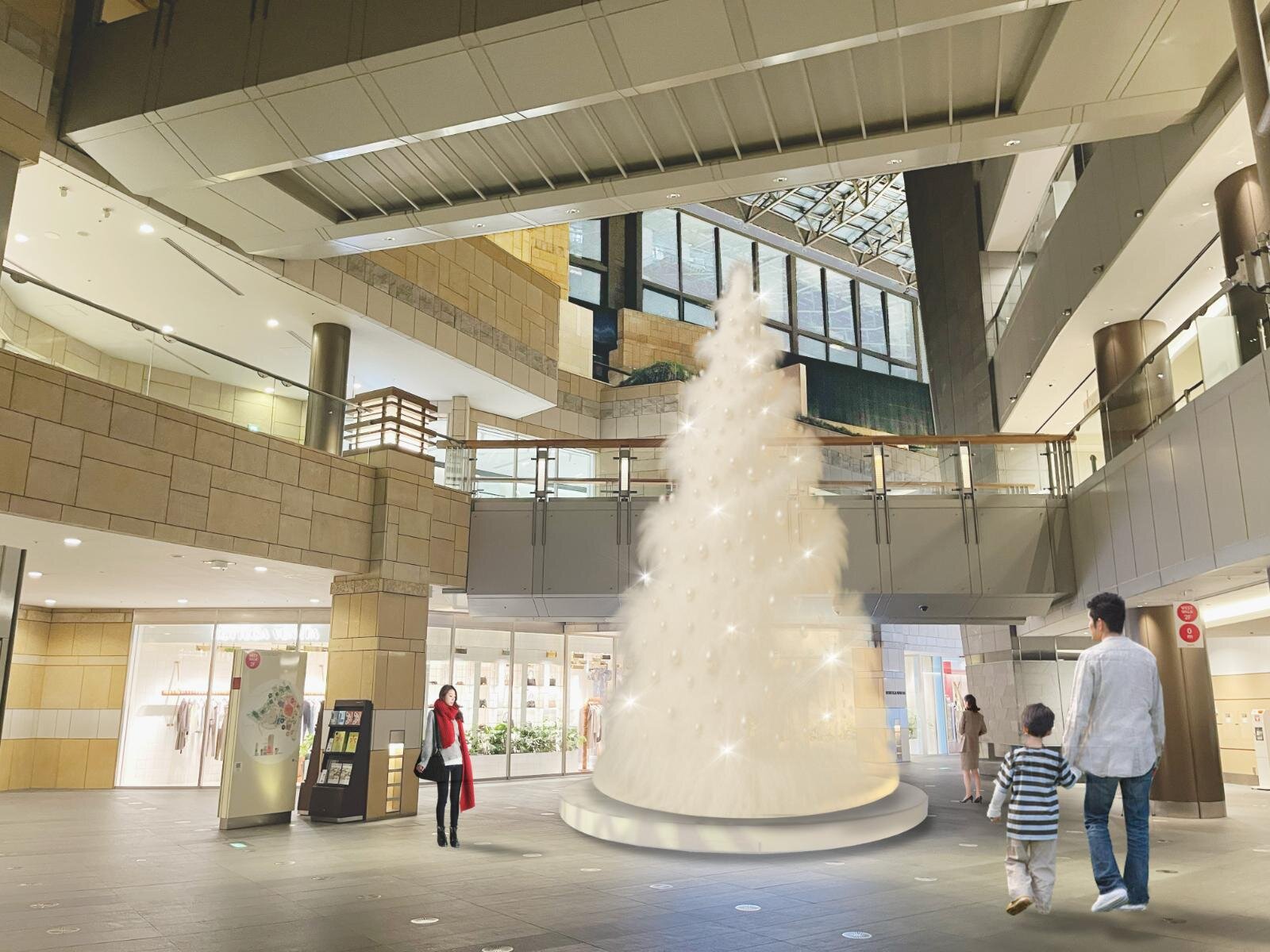 「けやき坂イルミネーション」25年も“白銀”の光の世界に、六本木ヒルズでクリスマスマーケットも｜写真9