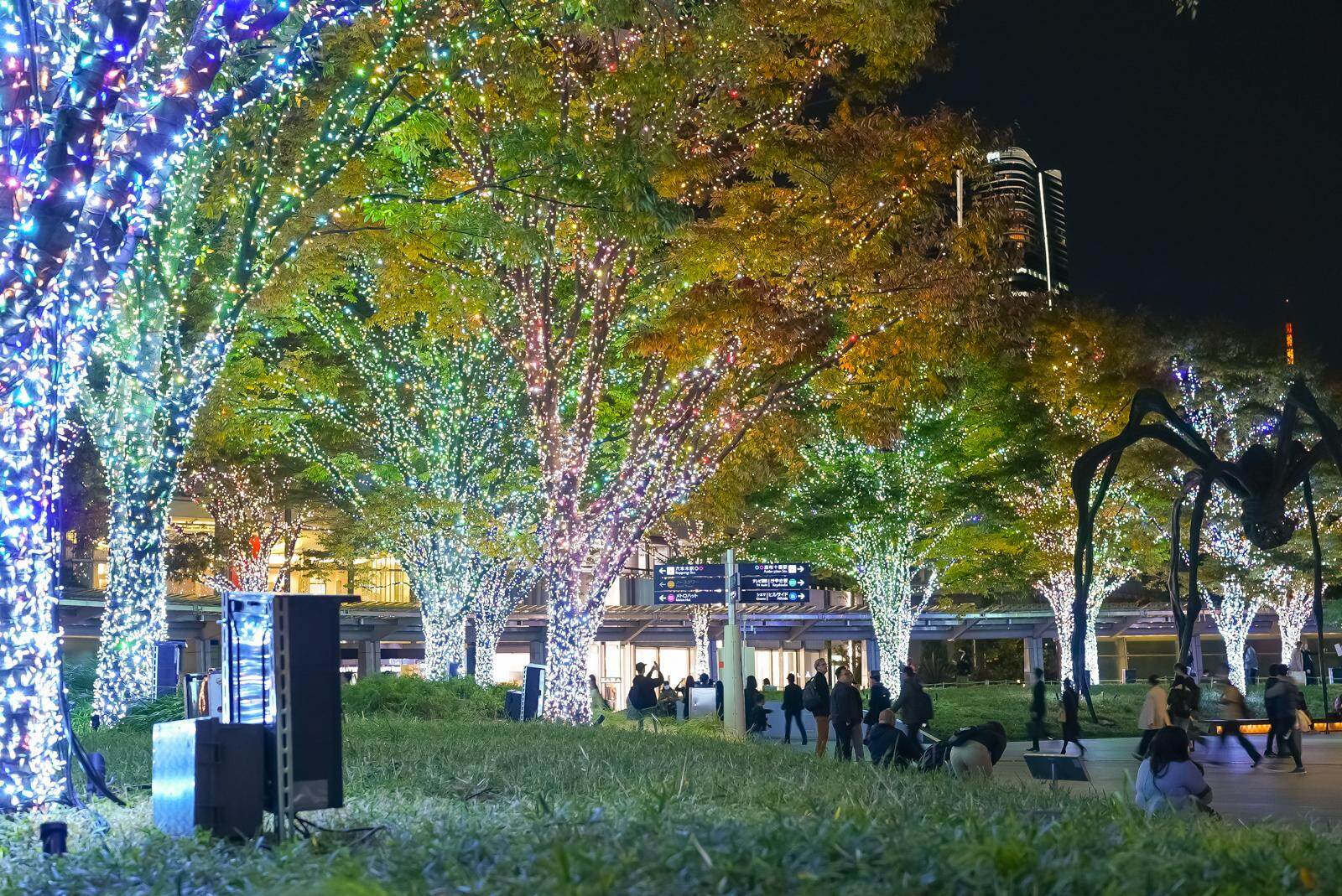 「けやき坂イルミネーション」25年も“白銀”の光の世界に、六本木ヒルズでクリスマスマーケットも｜写真6