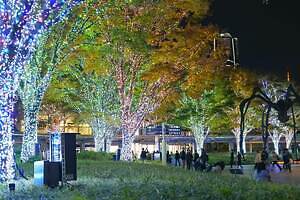 「けやき坂イルミネーション」25年も“白銀”の光の世界に、六本木ヒルズでクリスマスマーケットも|写真6