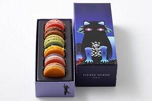 ピエール・エルメ・パリ“精霊たち”描いたハロウィンスイーツ、かぼちゃやマロンなど限定マカロンボックス