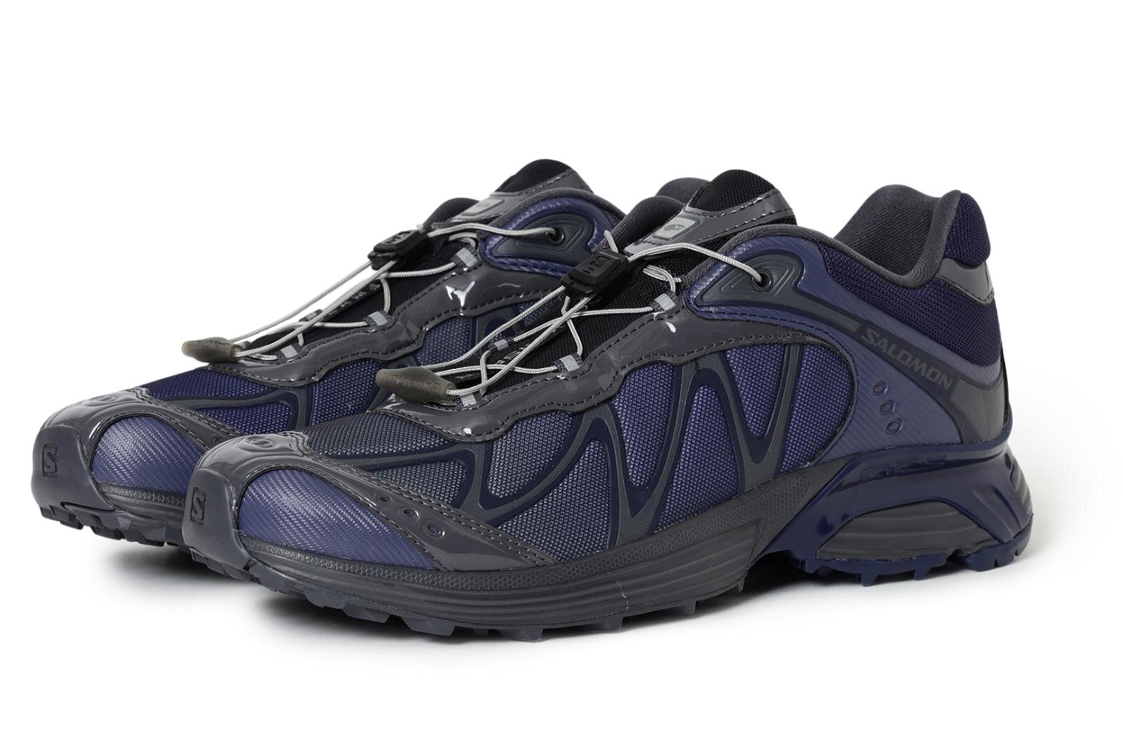 サロモン×ビームスのスニーカー「XT-ウィスパー」“近未来的”なパープルグラデーション