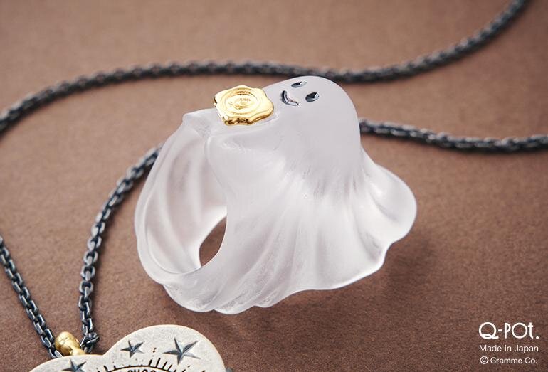 Q-pot.のハロウィン、“墓石ショコラ”のゴーストネックレスや浮遊するオバケリング｜写真9